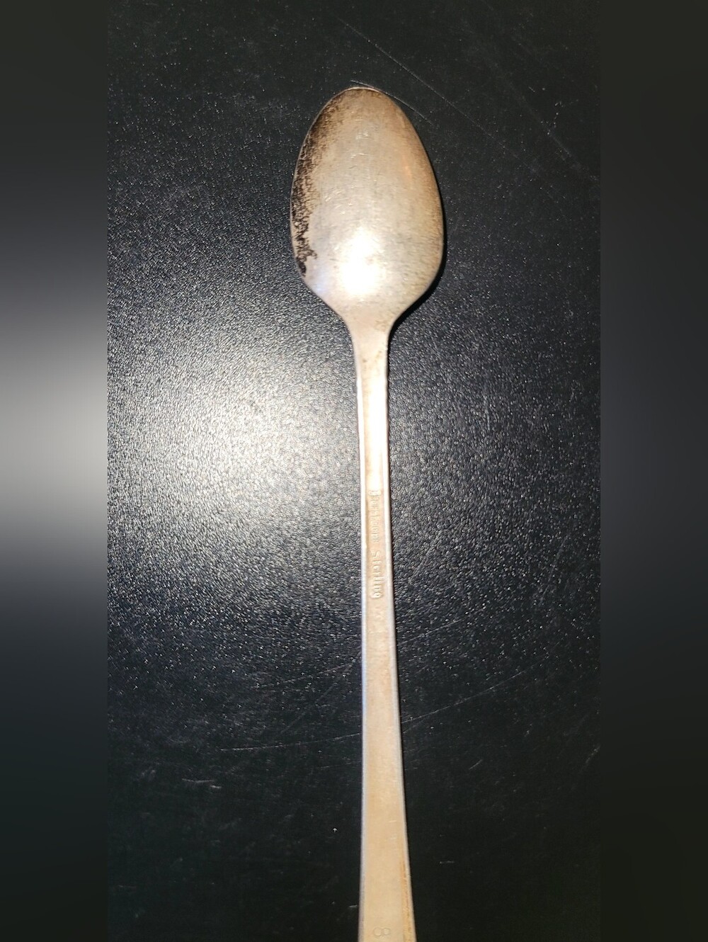15.9g HEIRLOOM STERLING "Damask Rose" by Oneida Infant Feeding Spoon 5 5/8" - Picture 2 of 5